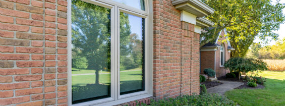 Aeris™ Casement and Shaped Windows in Sandstone