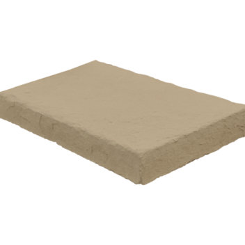 Isolated image of a ProVia Manufactured Stone Flat Wall Caps Accessory