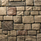 Natural Cut™ Woodbridge manufactured stone veneer with Brown colored grout