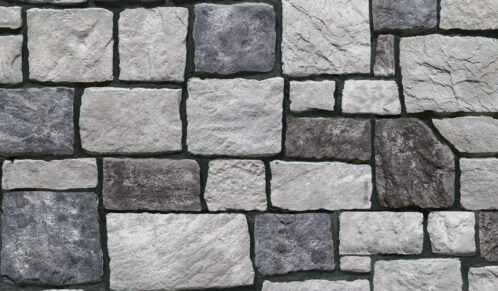 Natural Cut™ Alta manufactured stone with Black Grout
