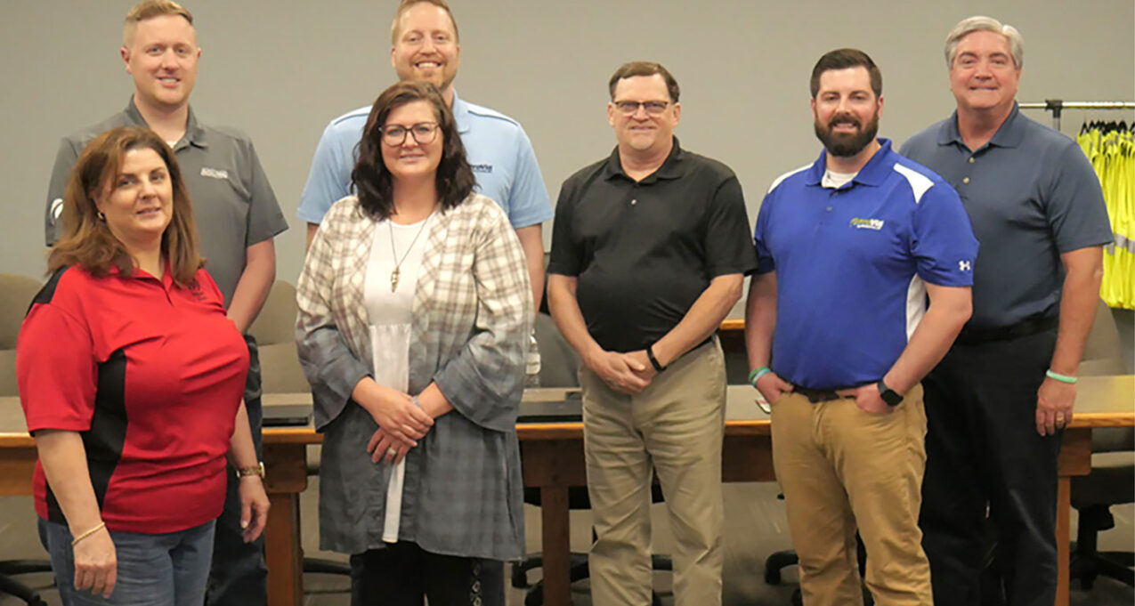 Five ProVia employees were sworn in to OSHA Voluntary Protection Program