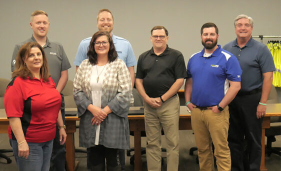 Five ProVia employees were sworn in to OSHA Voluntary Protection Program