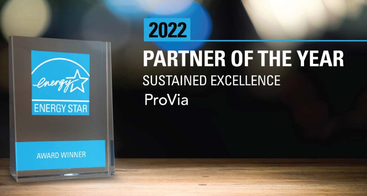 ProVia earns Energy Star Partner of the Year Award in 2022