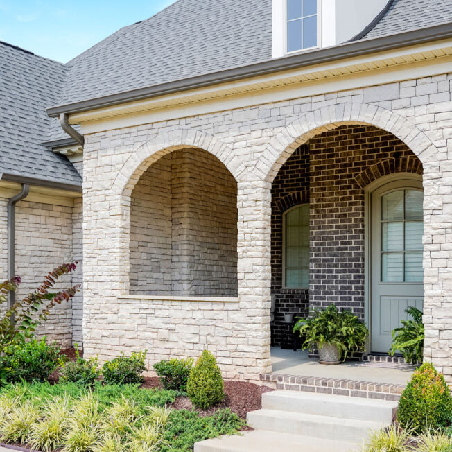 Exterior image of ProVia Limestone Vail Manufactured Stone