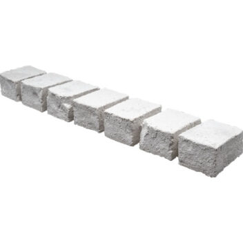 Isolated image of a manufactured stone brick sill